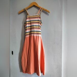 PACT Fit And Flare Midi Dress